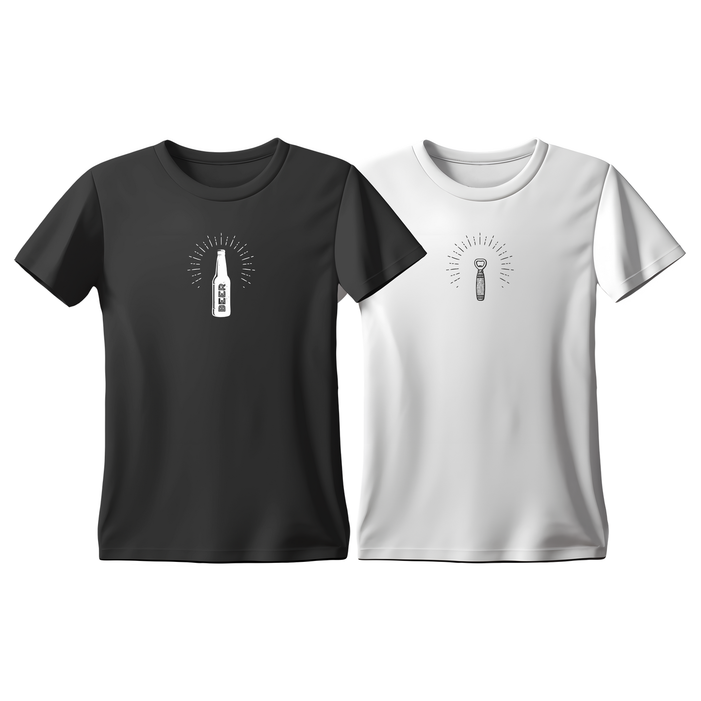 Matchy T-Shirts Beer - Opener