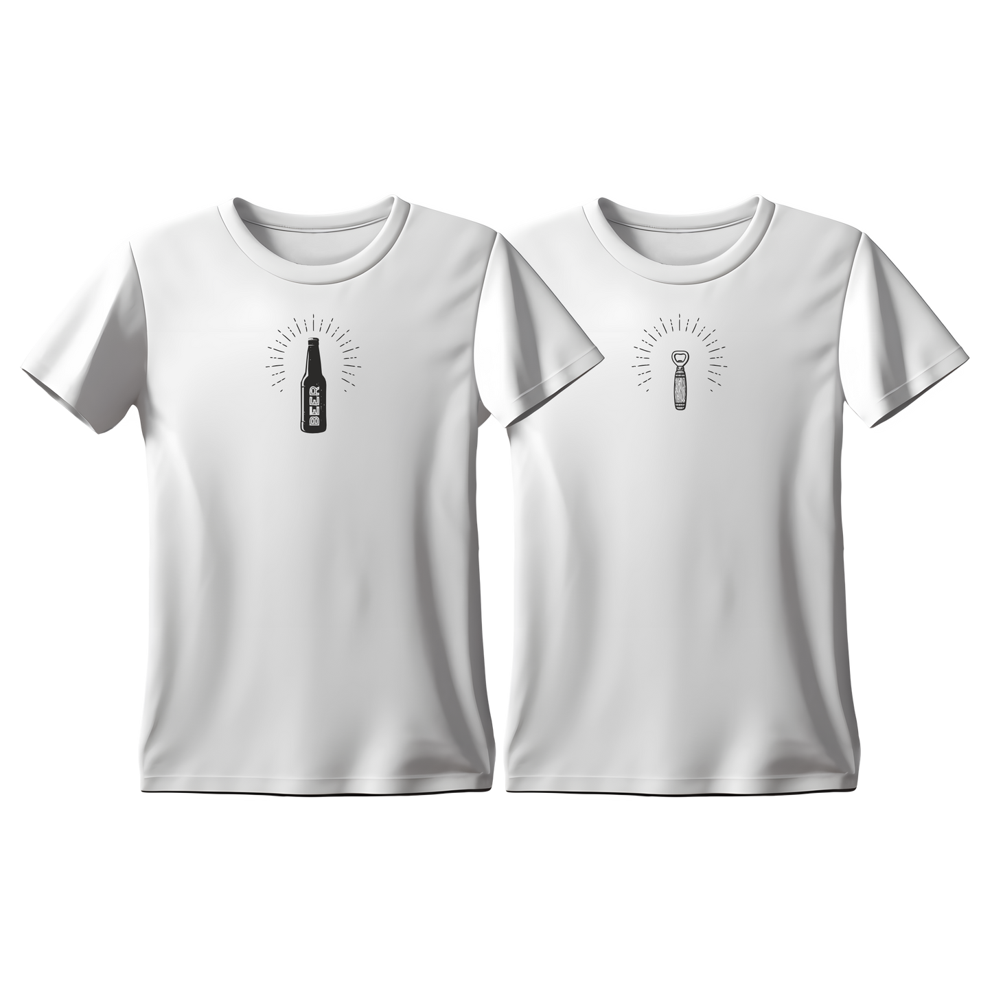 Matchy T-Shirts Beer - Opener