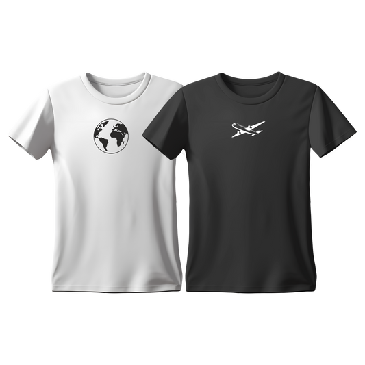 Matchy T-Shirts Earth & Plane