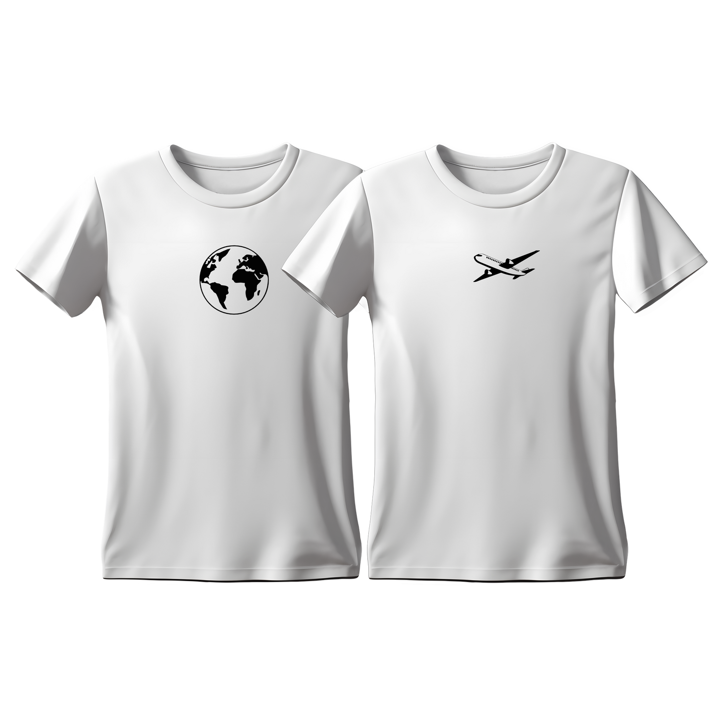 Matchy T-Shirts Earth & Plane
