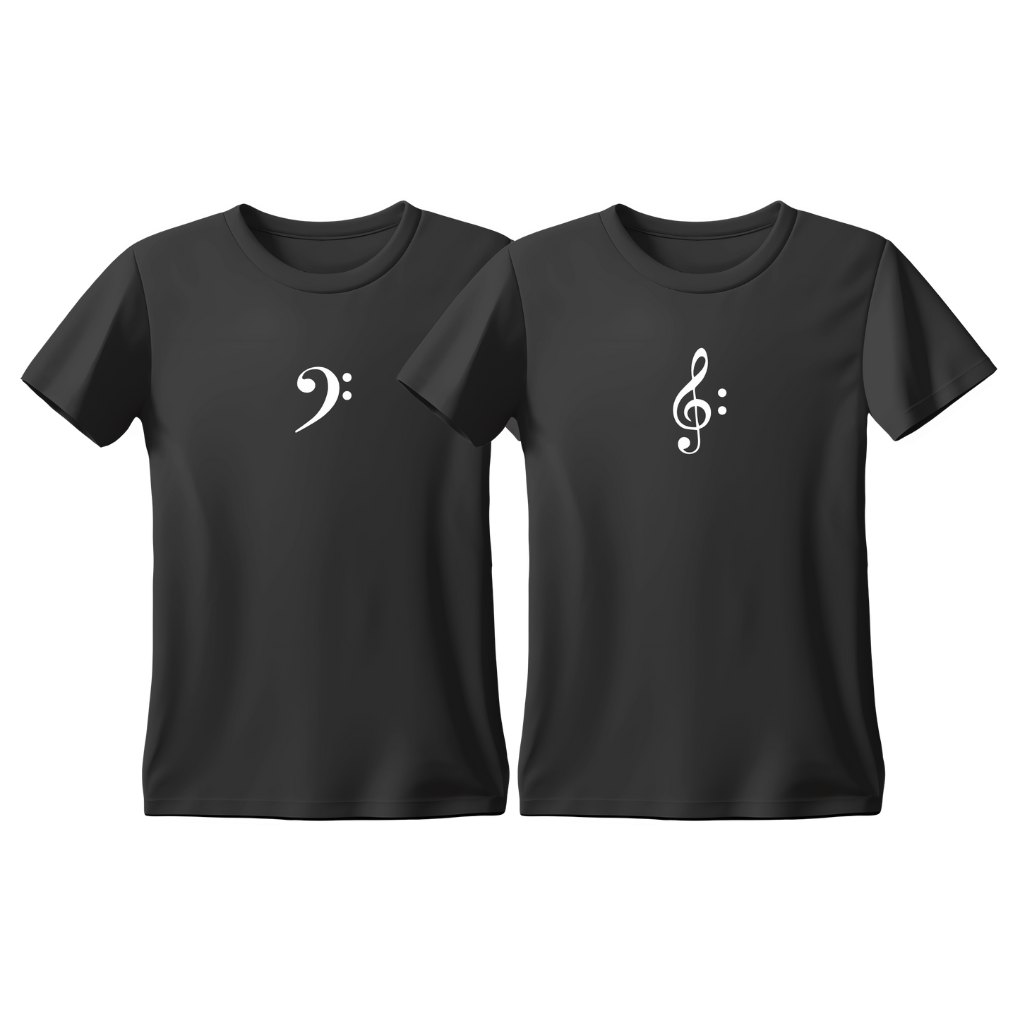 T-Shirts Κλειδί Φα - Κλειδί Σολ