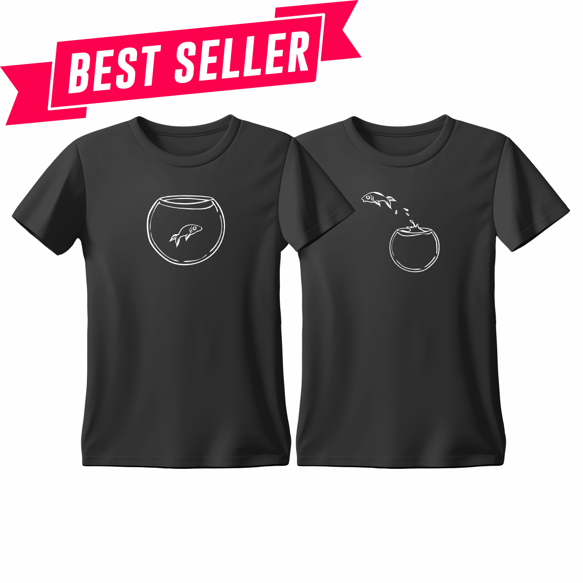 Matchy T-Shirts Fish - Bowl