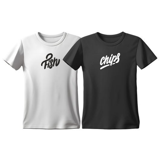 Matchy T-Shirts Fish & Chips