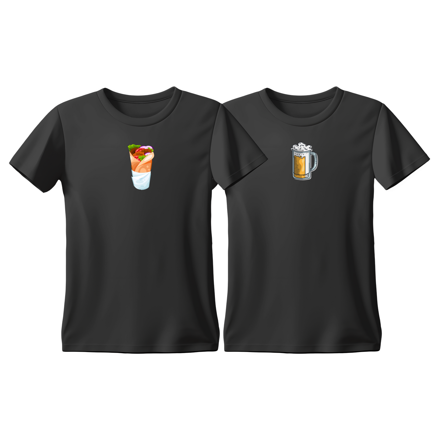Matchy T-Shirts Σουβλάκι - Μπύρα