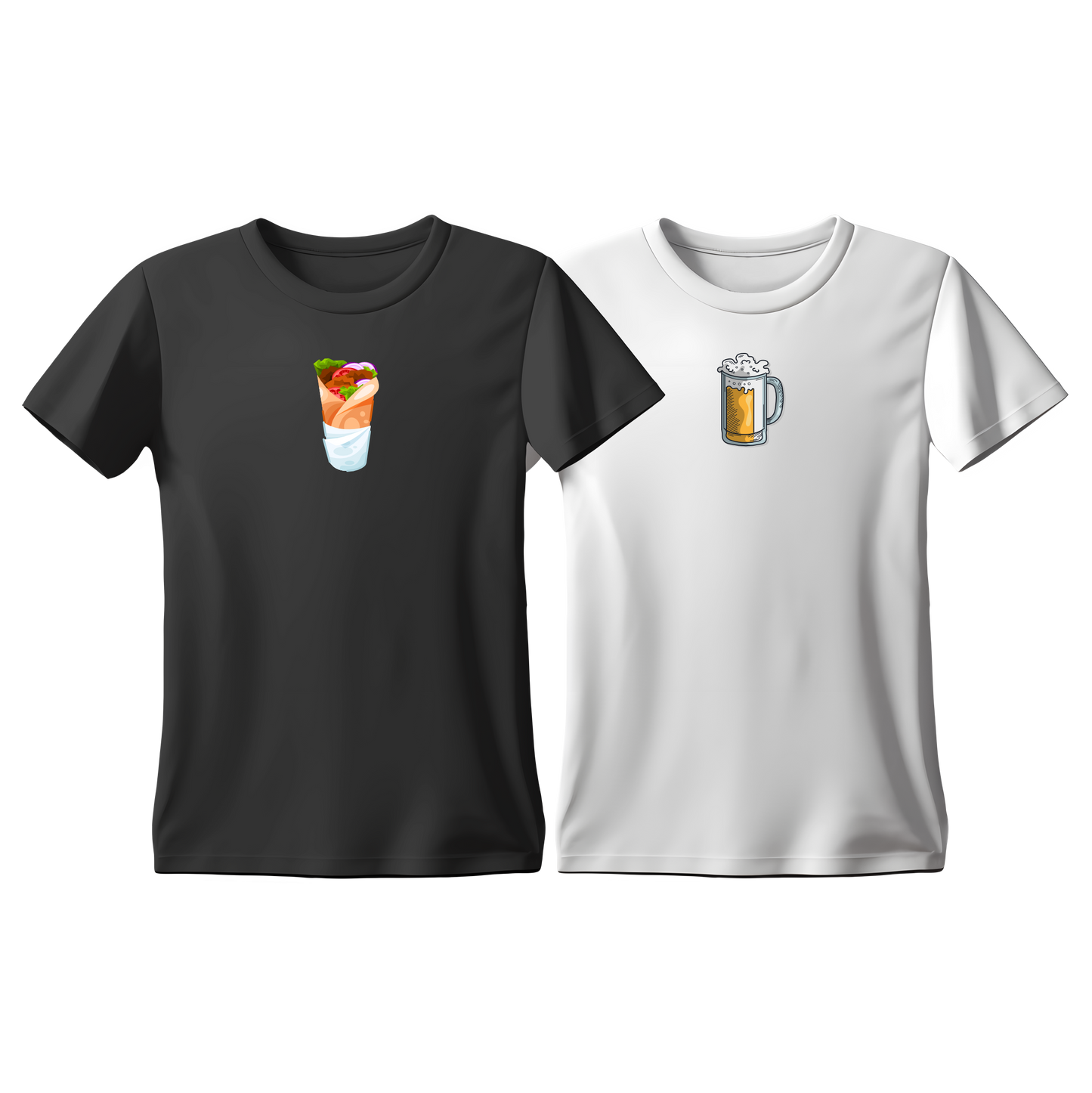 Matchy T-Shirts Σουβλάκι - Μπύρα