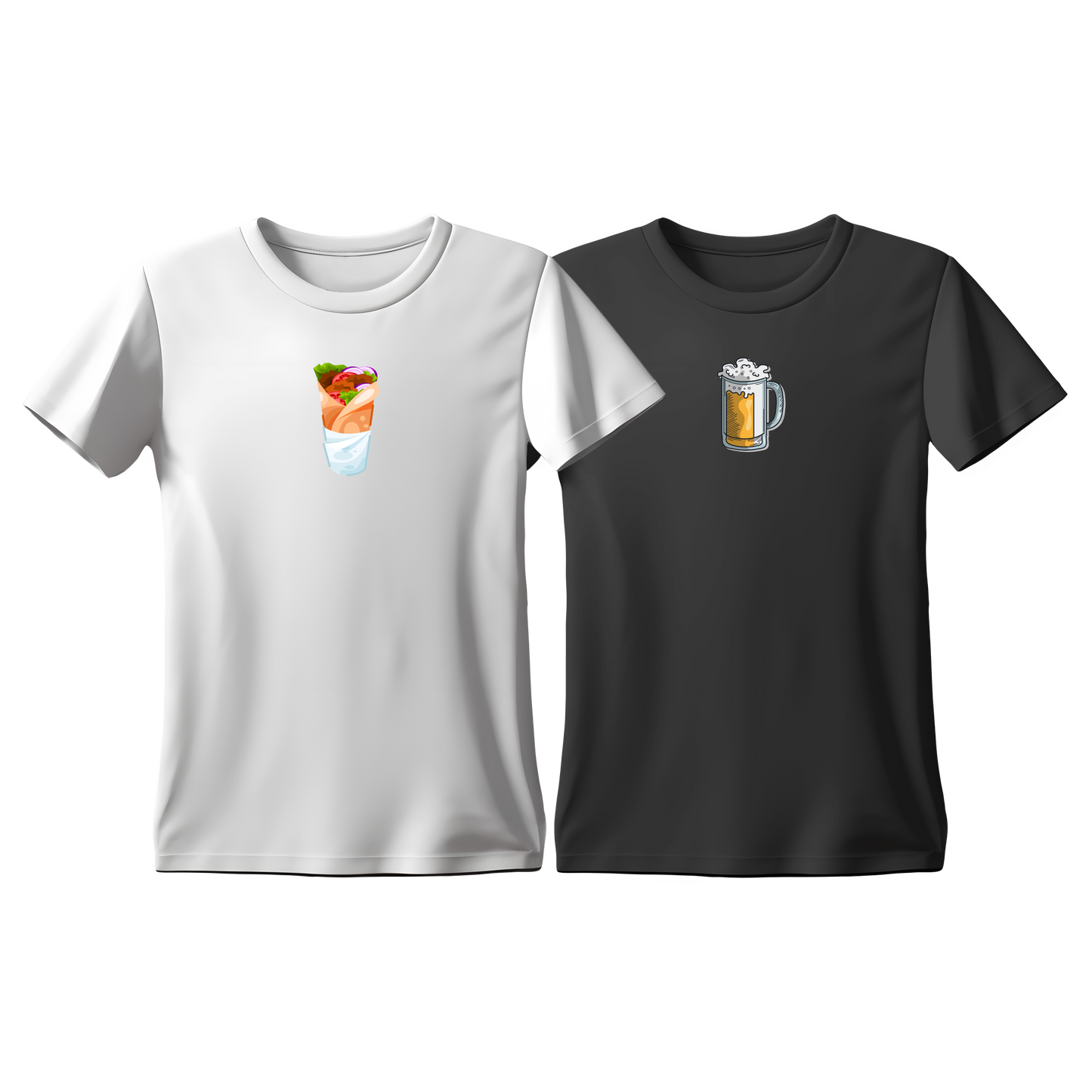 Matchy T-Shirts Σουβλάκι - Μπύρα