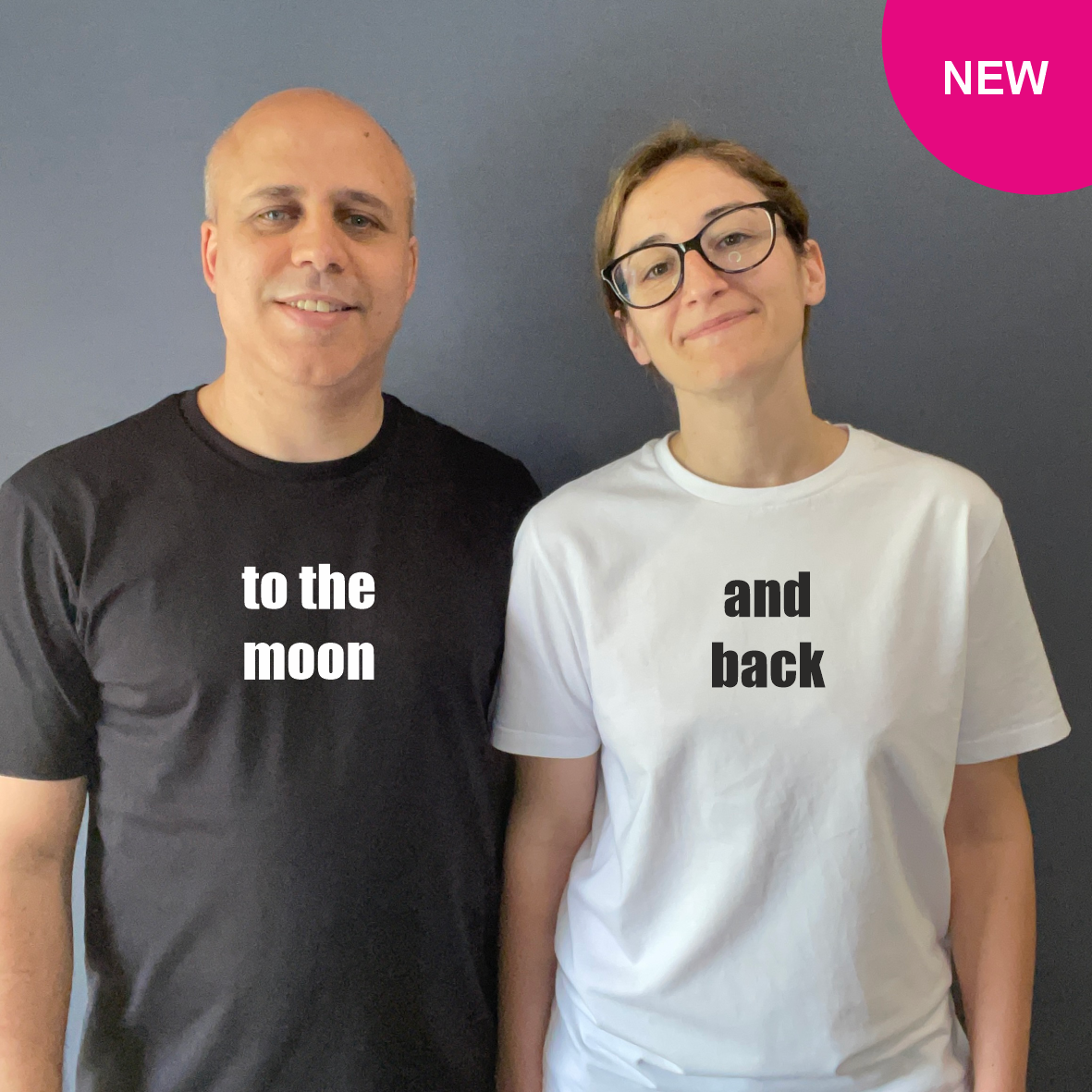 Matchy T-Shirts to the moon - and back