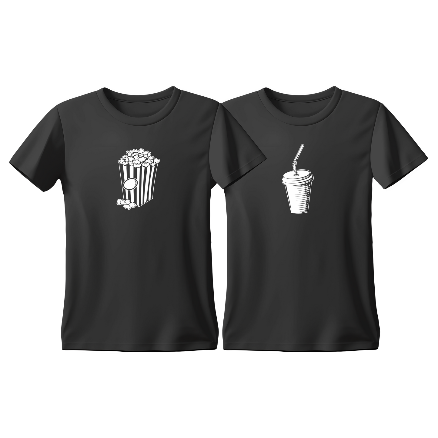 T-Shirts Popcorn - Soda
