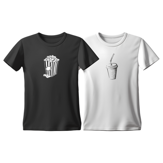 Matchy T-Shirts Popcorn - Soda