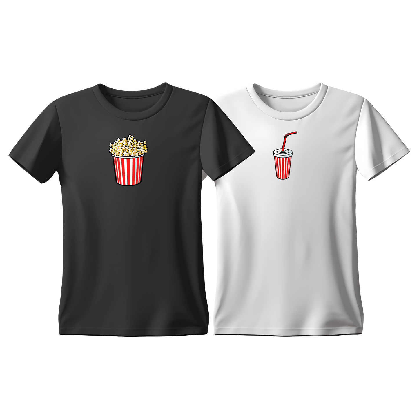 Matchy T-Shirts Popcorn - Soda Color