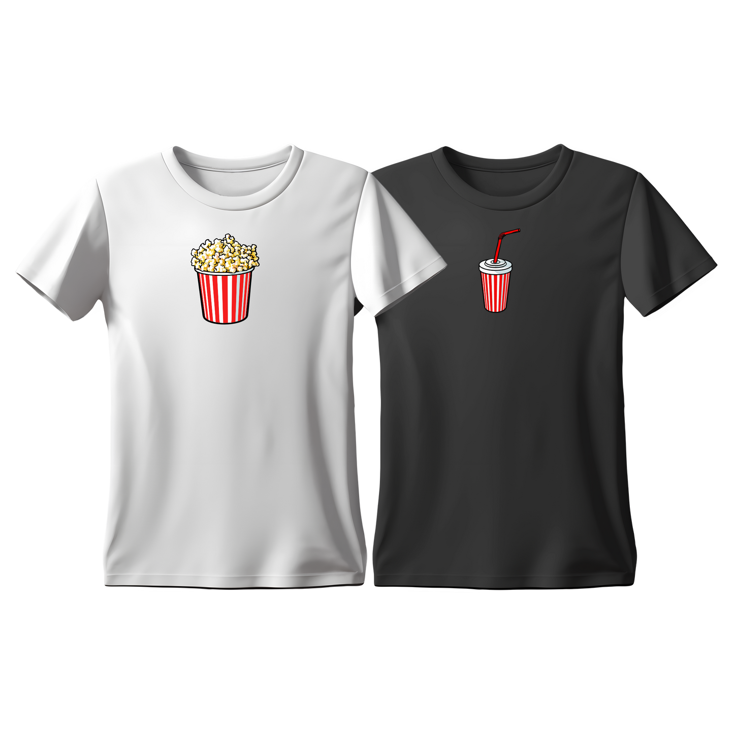 Matchy T-Shirts Popcorn - Soda Color