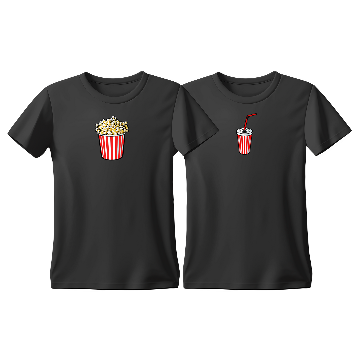 Matchy T-Shirts Popcorn - Soda Color