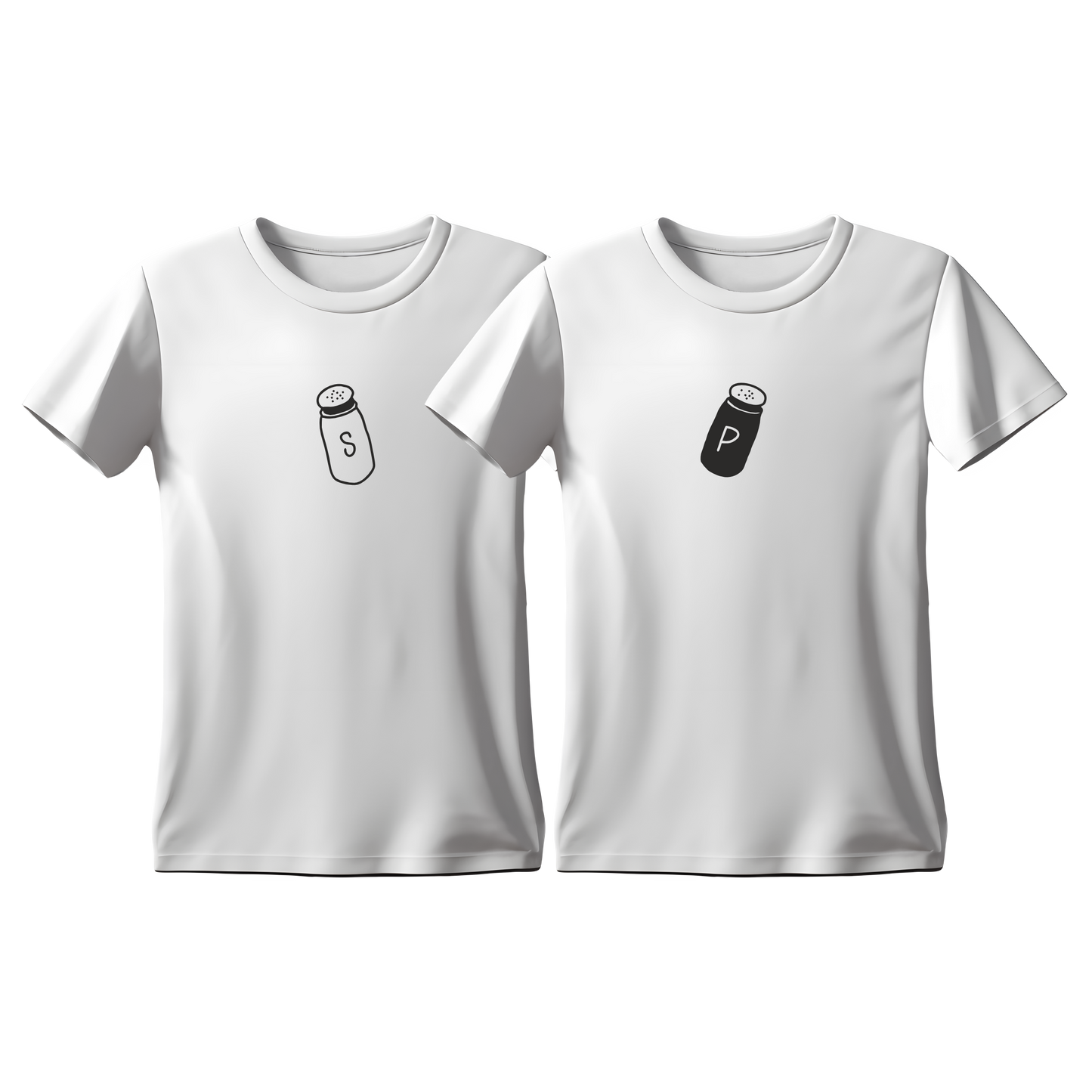 T-Shirts Salt - Pepper