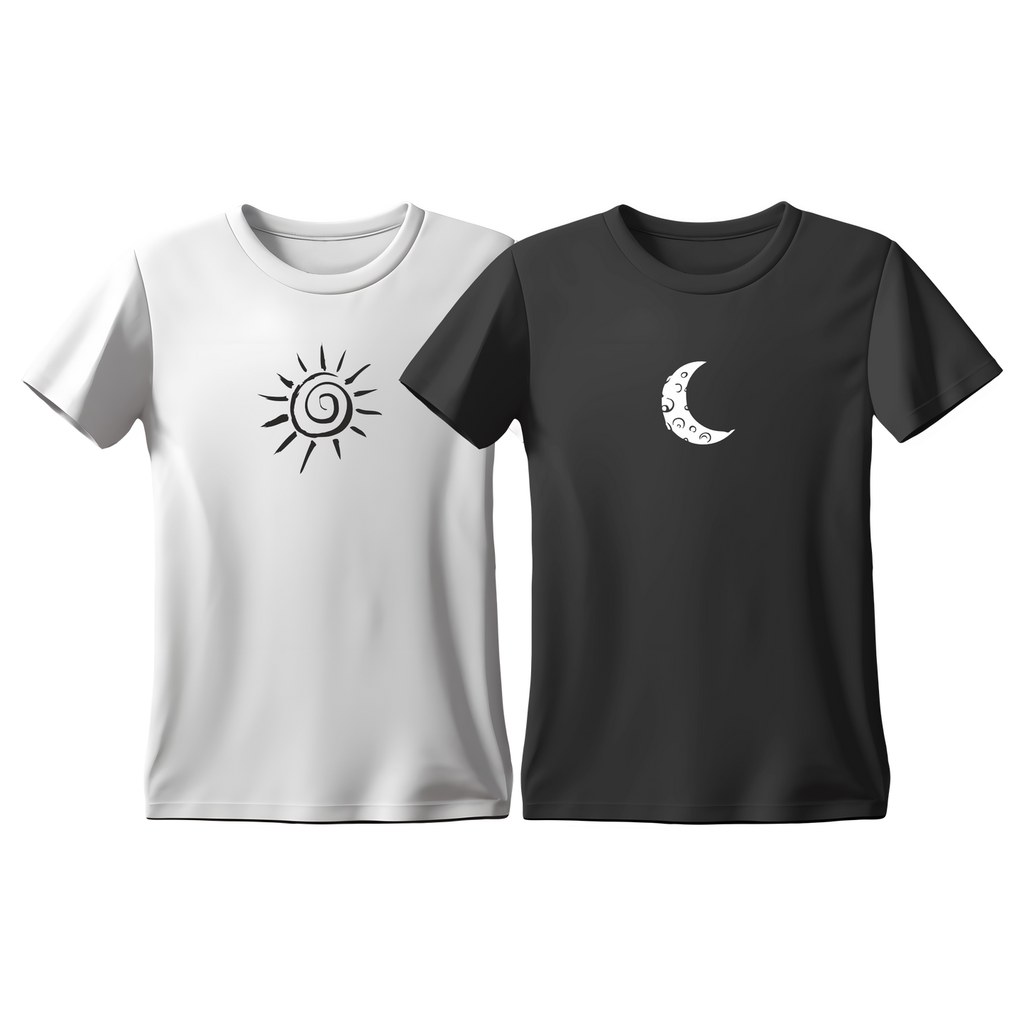 Matchy T-Shirts Sun - Moon