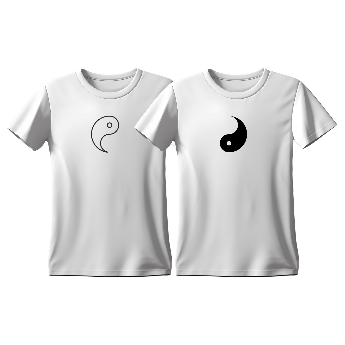 Matchy T-Shirts Yin - Yang