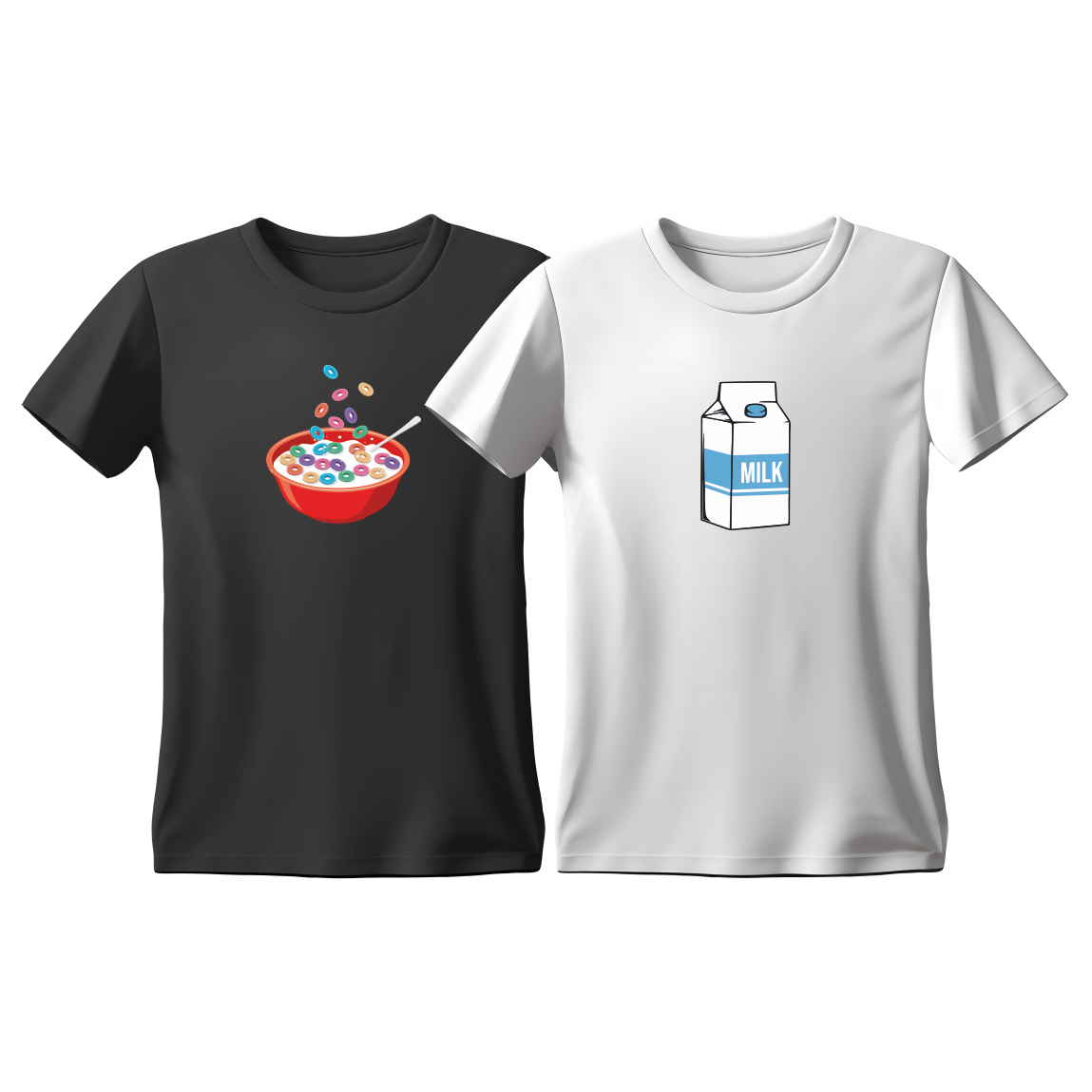 Matchy T-Shirts Cereal - Milk