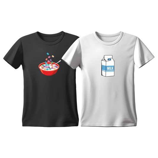 Matchy T-Shirts Cereal - Milk