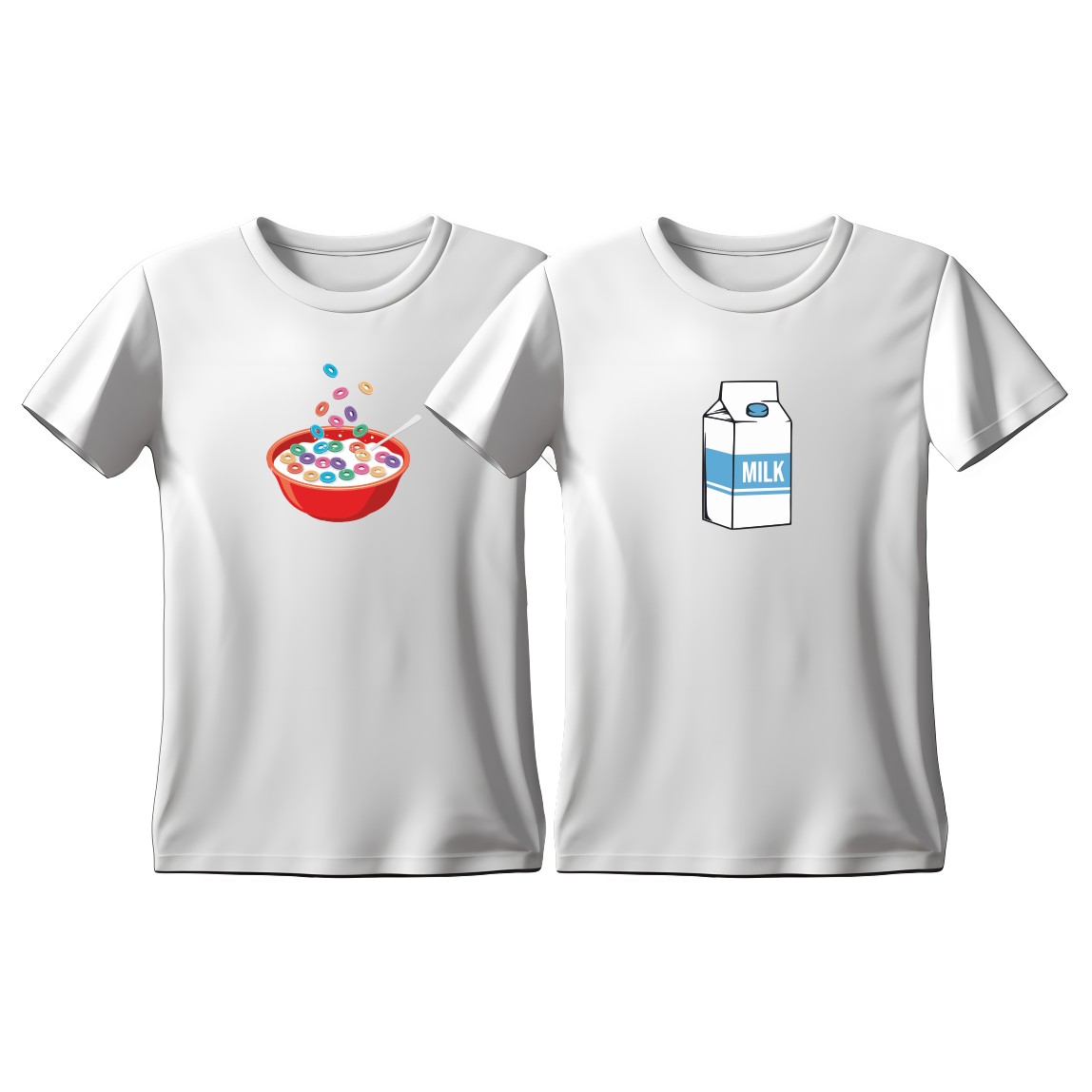 Matchy T-Shirts Cereal - Milk