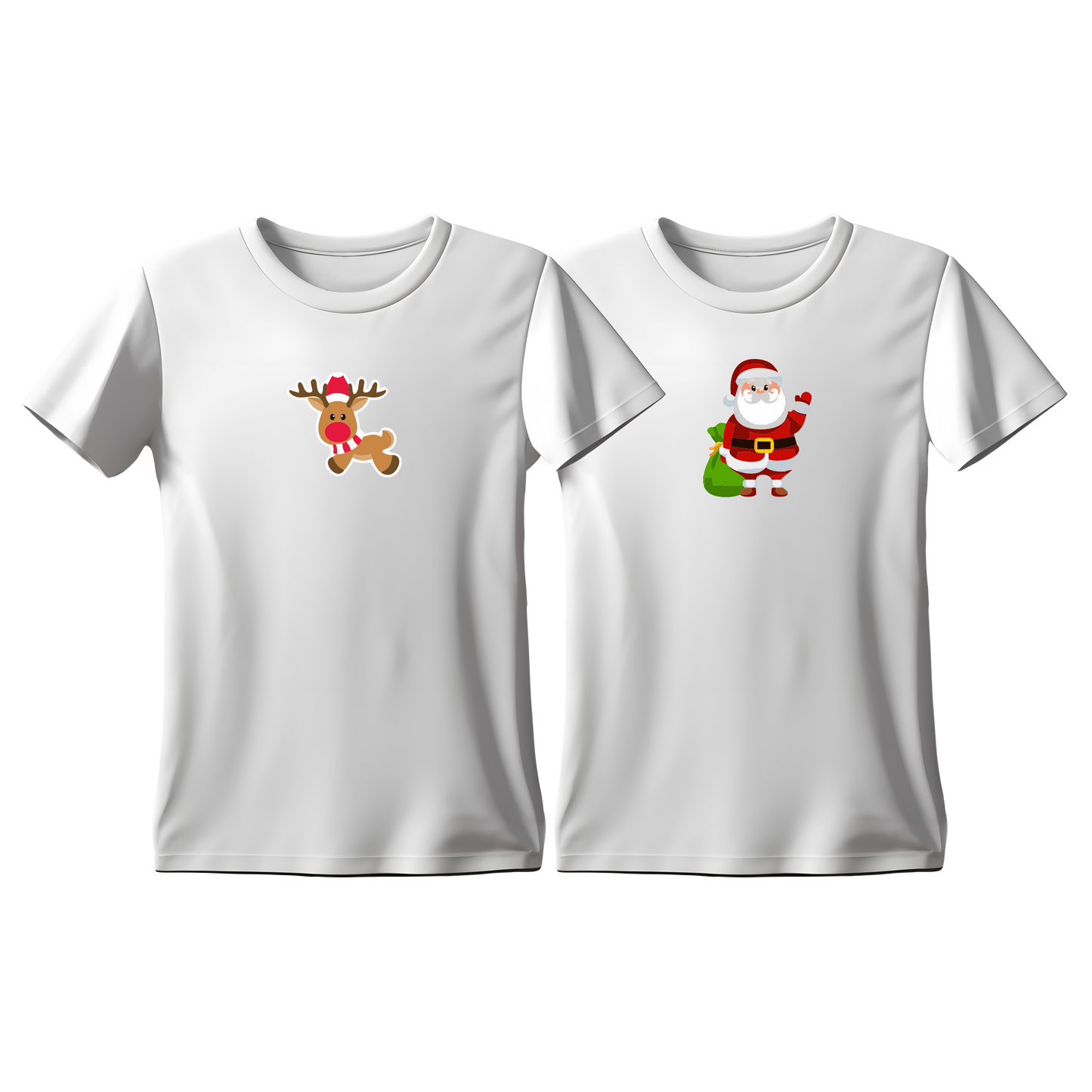 Matchy T-Shirts Αγιος Βασίλης - Τάρανδος