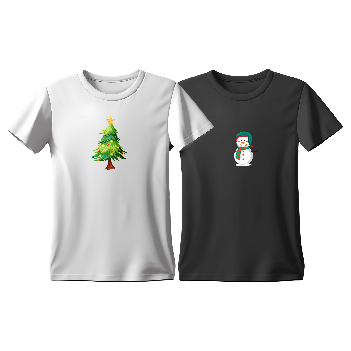 Matchy T-Shirts Xmas Tree - Snowman