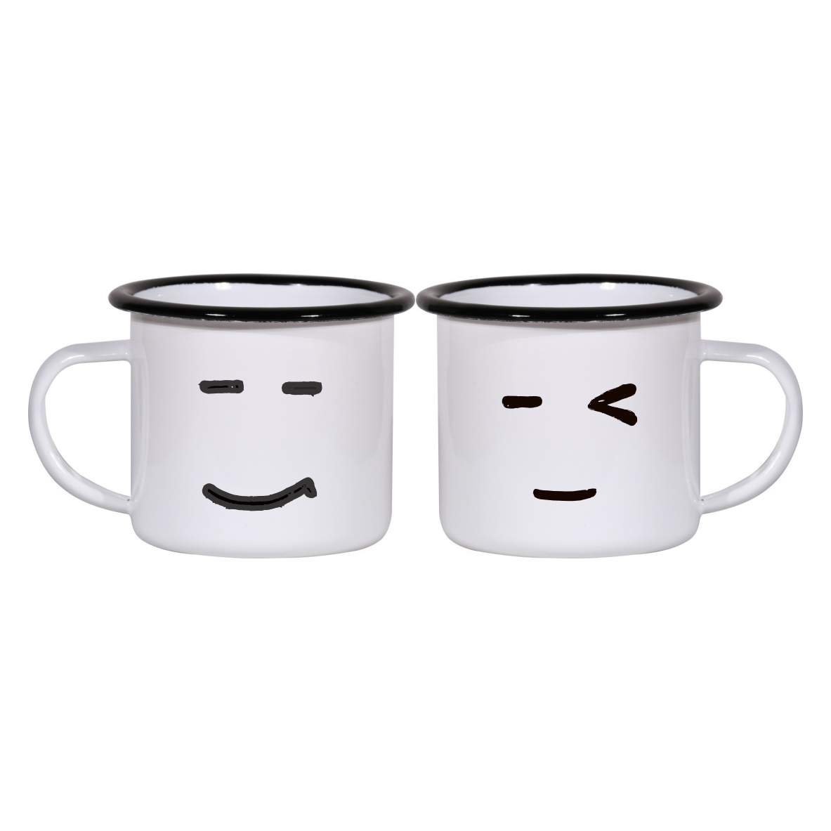 Matchy Mugs Wink and smile