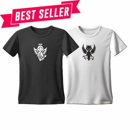Matchy T-Shirts Angel - Devil
