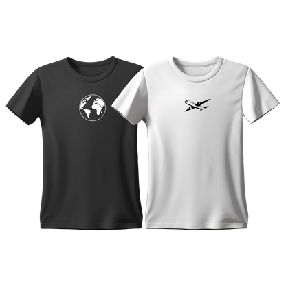 Matchy T-Shirts Earth & Plane