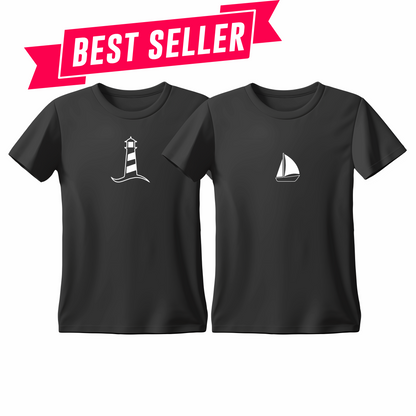 Matchy T-Shirts Φάρος - Σκάφος