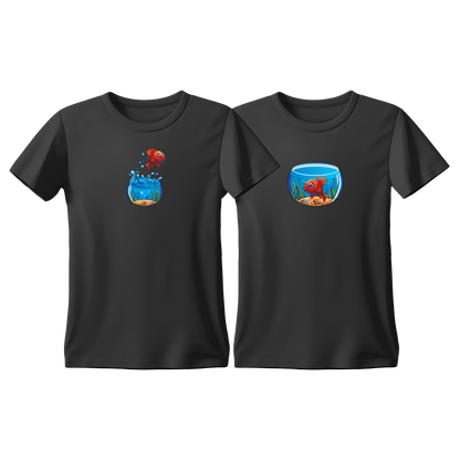 Matchy T-Shirts Fish - Bowl color