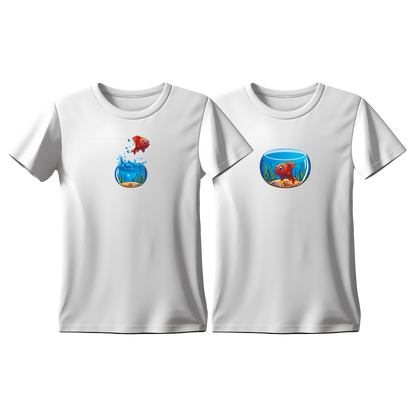 Matchy T-Shirts Fish - Bowl color
