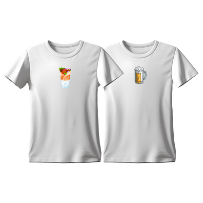 Matchy T-Shirts Σουβλάκι - Μπύρα