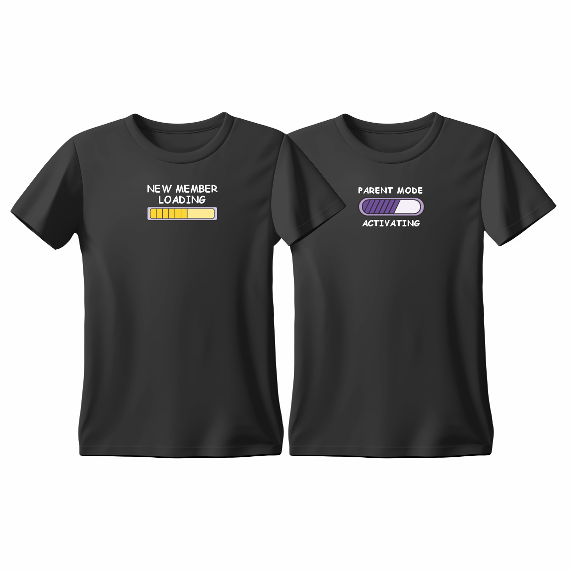 T-Shirts New member loading - Parent mode activating