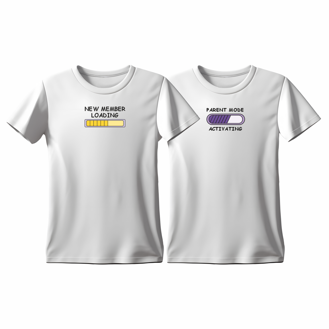 T-Shirts New member loading - Parent mode activating