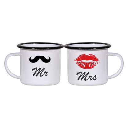 Matchy Mugs Mr and Mrs