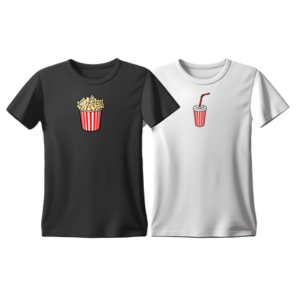 Matchy T-Shirts Popcorn - Soda Color