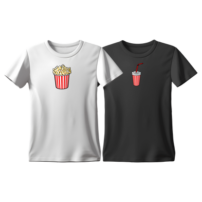 Matchy T-Shirts Popcorn - Soda Color