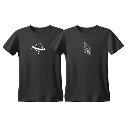 Matchy T-Shirts Planet & Spaceship