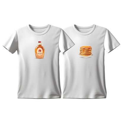 Matchy T-Shirts Pancakes - Syrup