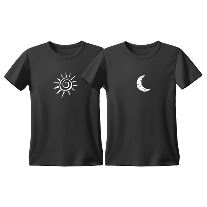 Matchy T-Shirts Sun - Moon