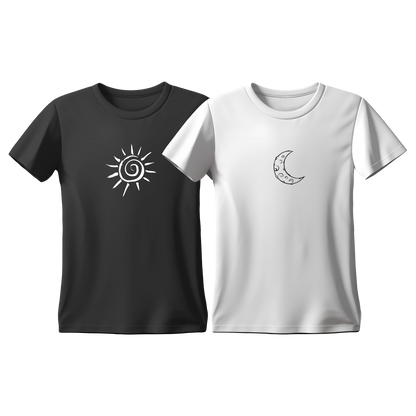 Matchy T-Shirts Sun - Moon