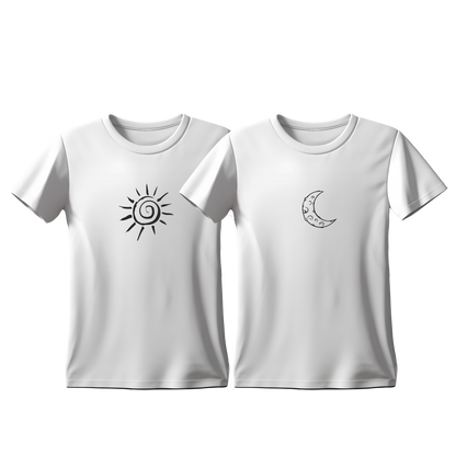 Matchy T-Shirts Sun - Moon
