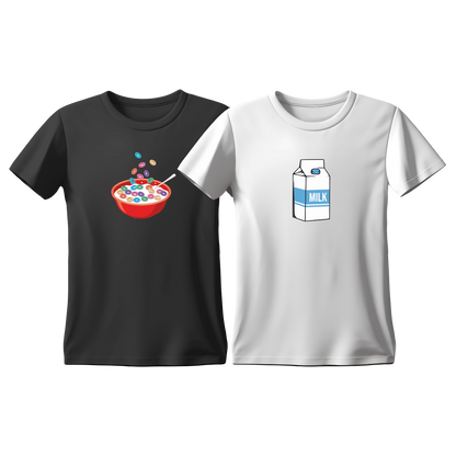Matchy T-Shirts Cereal - Milk