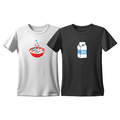 Matchy T-Shirts Cereal - Milk