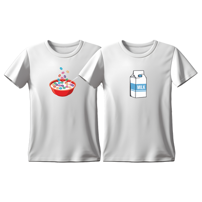 Matchy T-Shirts Cereal - Milk