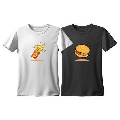 Matchy T-Shirts Burger - Fries
