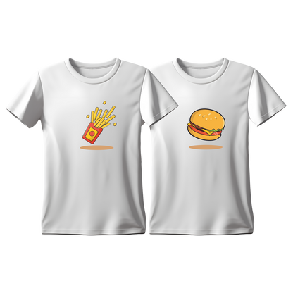 Matchy T-Shirts Burger - Fries