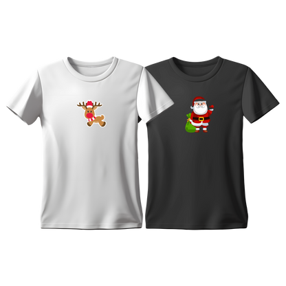 Matchy T-Shirts Αγιος Βασίλης - Τάρανδος