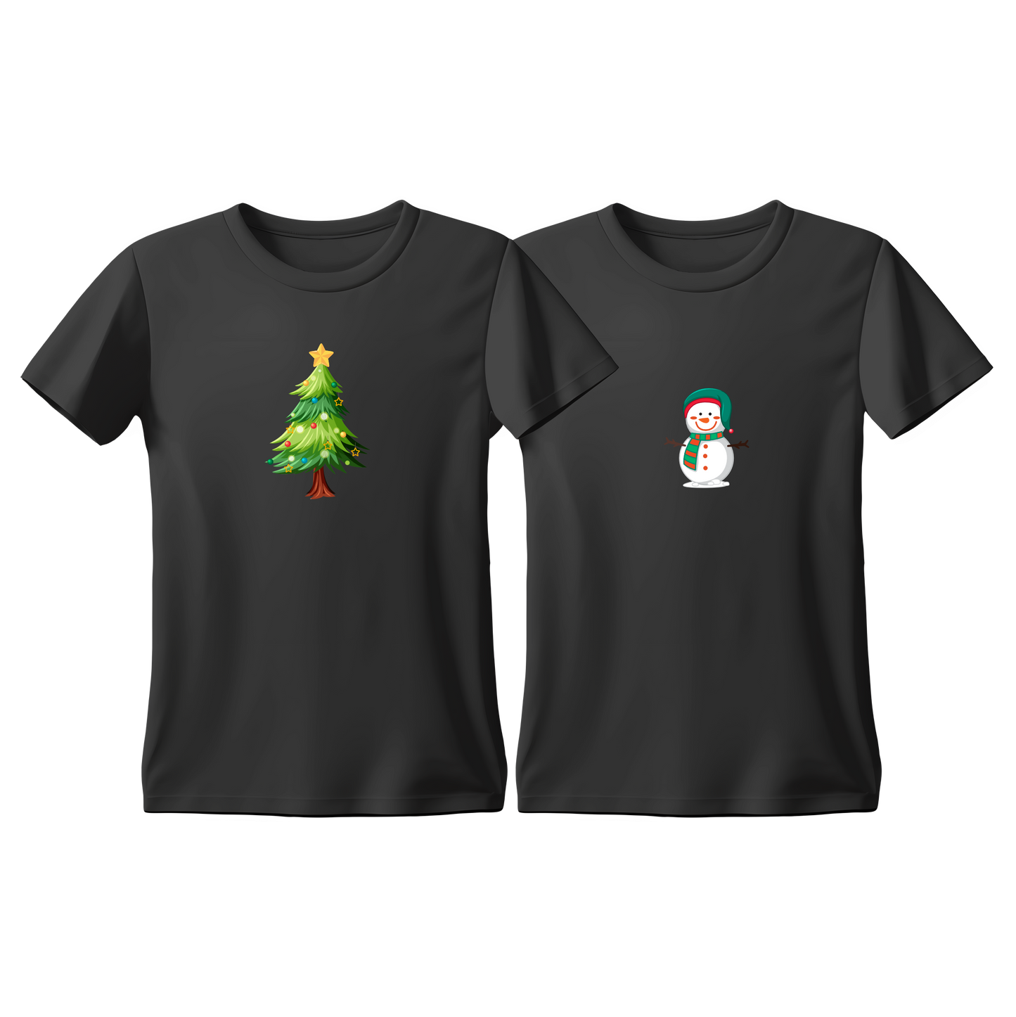 T-Shirts Xmas Tree - Snowman