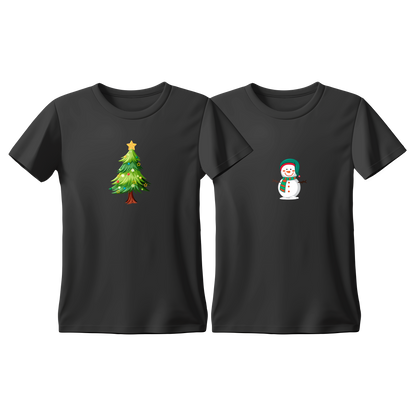Matchy T-Shirts Xmas Tree - Snowman