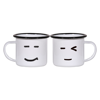 Matchy Mugs Wink and smile